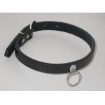 Halsband 1 reihig ohne Nieten mit ring